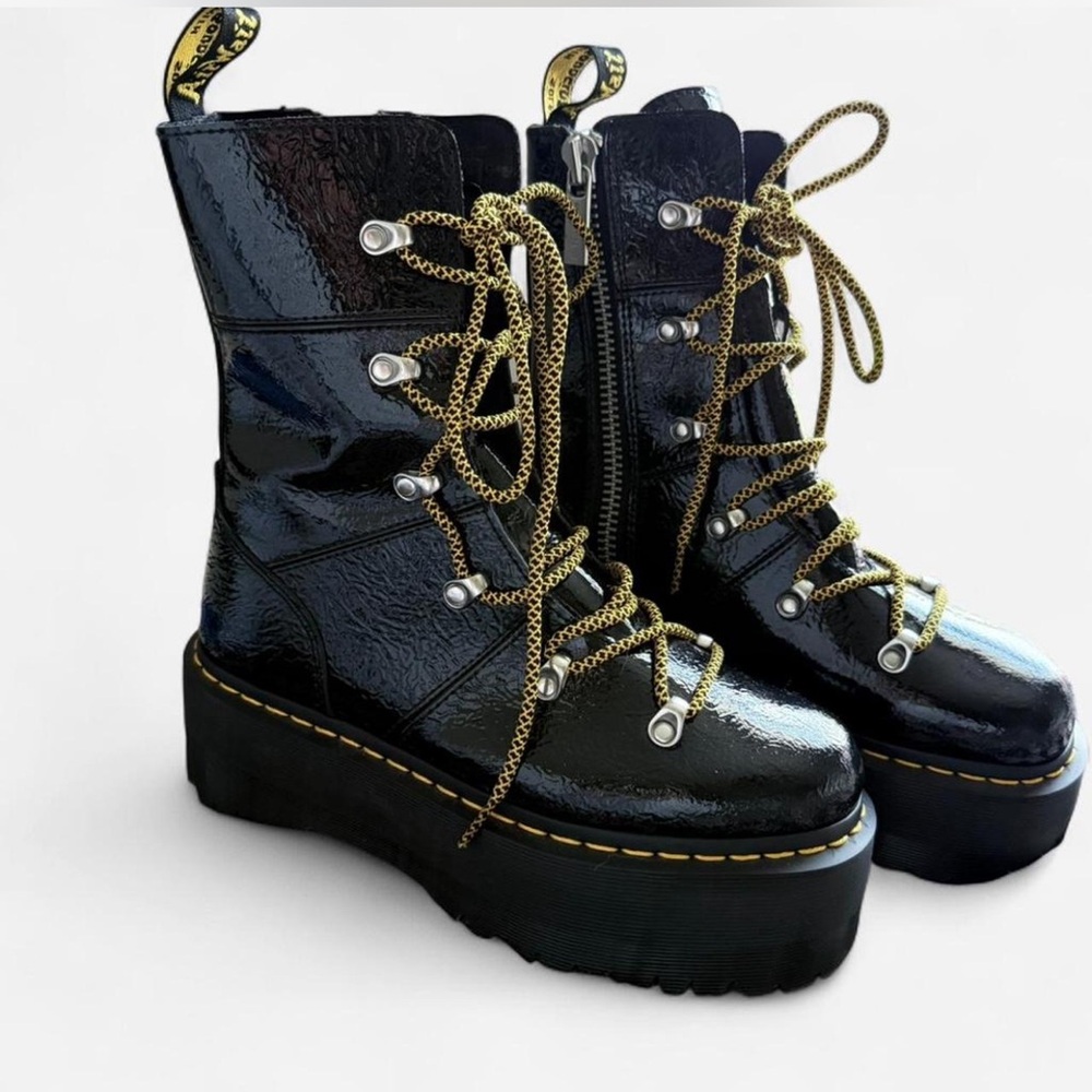 Dr. Martens Ghillana Max Platform Boots | Chunky Gladiator Lace Up